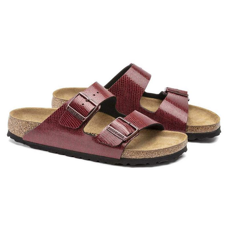 Arizona Birkenstock Magical Birko Flor Damske Bordove | SK 54AHK